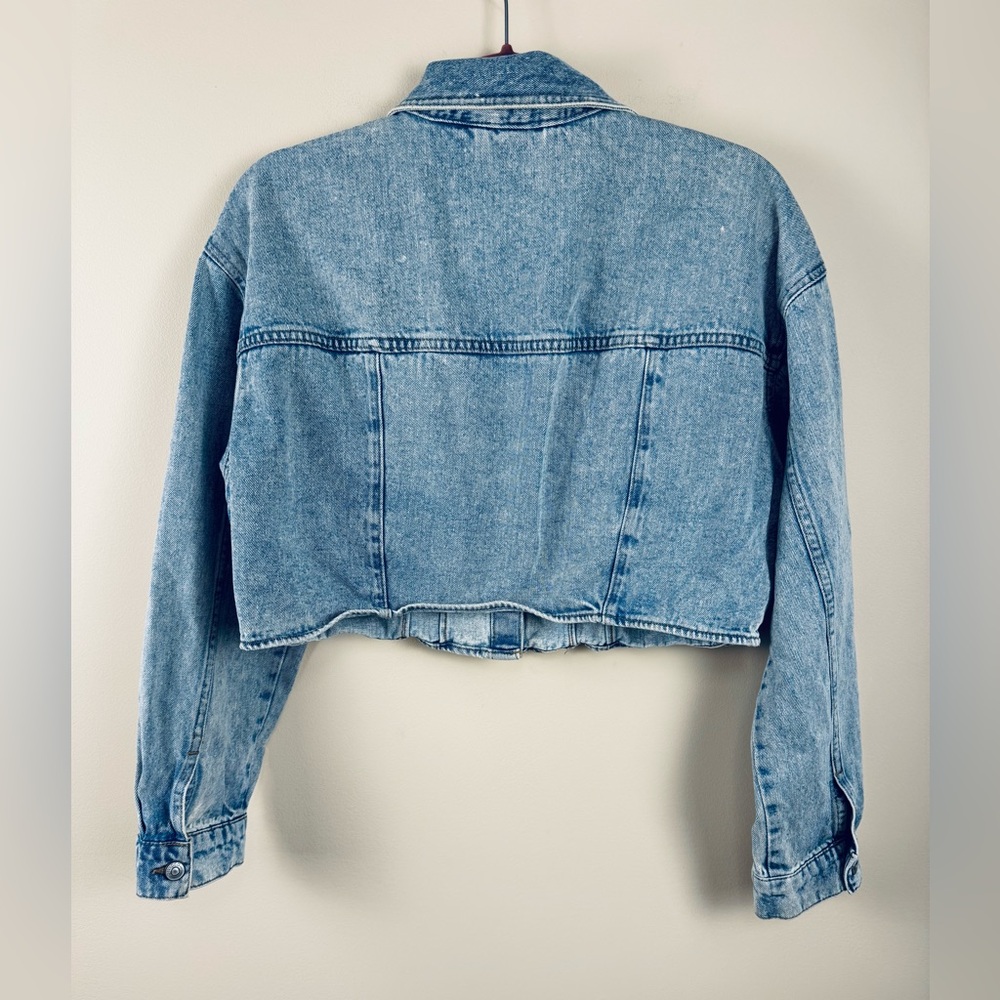 Divided by H&M Cropped Jean Jacket - Picture 5 of 6